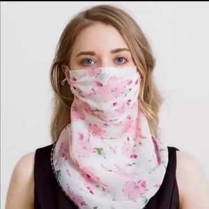 Floral Facial mask-scarf 🧣